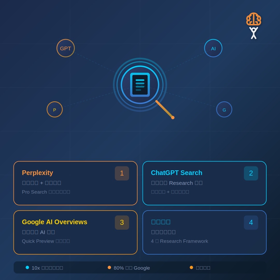 2026 AI 搜尋引擎實戰指南：用 Perplexity、ChatGPT Search 同 AI Search 顛覆傳統 Google 搜尋
