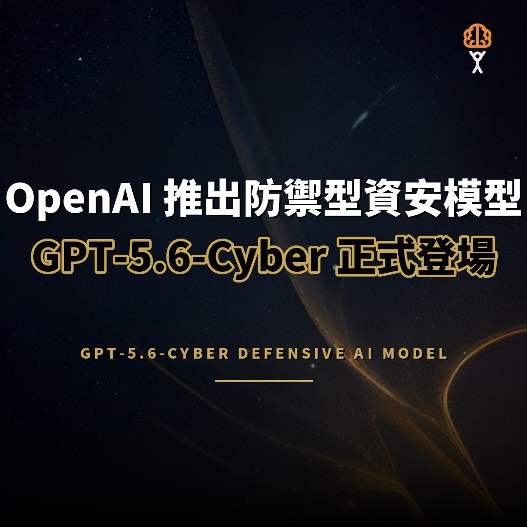 OpenAI 推出 GPT-5.6-Cyber 防禦型資安模型